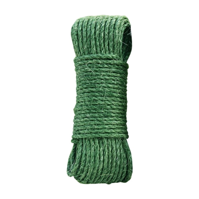 Milaget Sisal Twine Rope DIY Cat Scratcher Post Claw Control Toy Cat Scratching Cord green