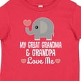 thumbnail image 4 of Inktastic My Great Grandma and Great Grandpa Love Me Boys or Girls Baby T-Shirt, 4 of 5