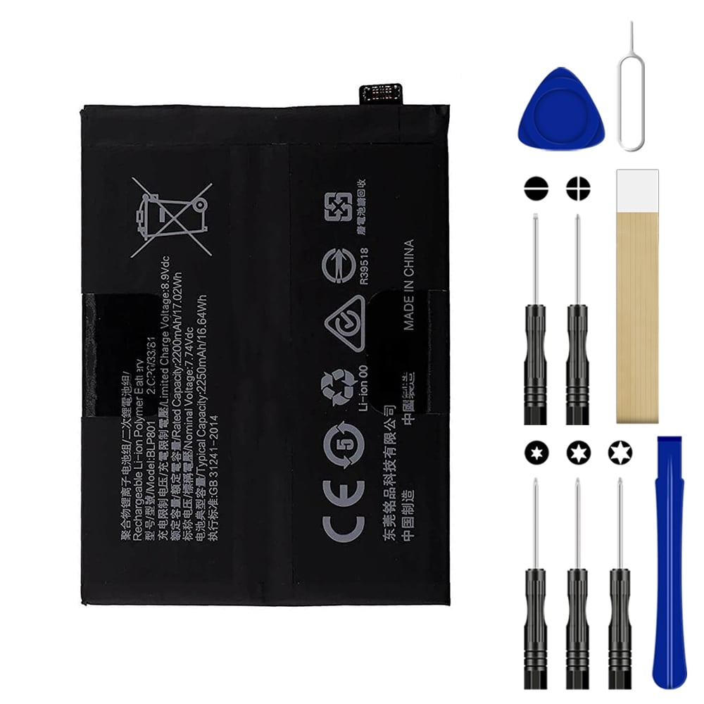 Replacement Battery BLP801 For 1+ Oneplus 8T 5G KB2005 Tool