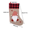 thumbnail image 3 of Pompotops Christmas Decorations Outdoor Indoor,Christmas Decorations For Home,Christmas Decorations For Tree,Fashion Christmas Gift Bag Christmas Pattern Christmas Decoration, 3 of 3