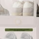 thumbnail image 5 of Zapatero organizador, zapatero, zapatero, organizador de almacenamiento con 5 niveles, estantes de metal para dormitorio, armario, entrada, dormitorio, zapatero de plástico, 5 of 7