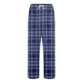 thumbnail image 5 of Caqnni Mens Sweatpants with Pockets Fashion Drawstring Elastic Waist Solid Color Casual Sweat Length Pants Open Bottom(A-Dark Blue,2XL), 5 of 5