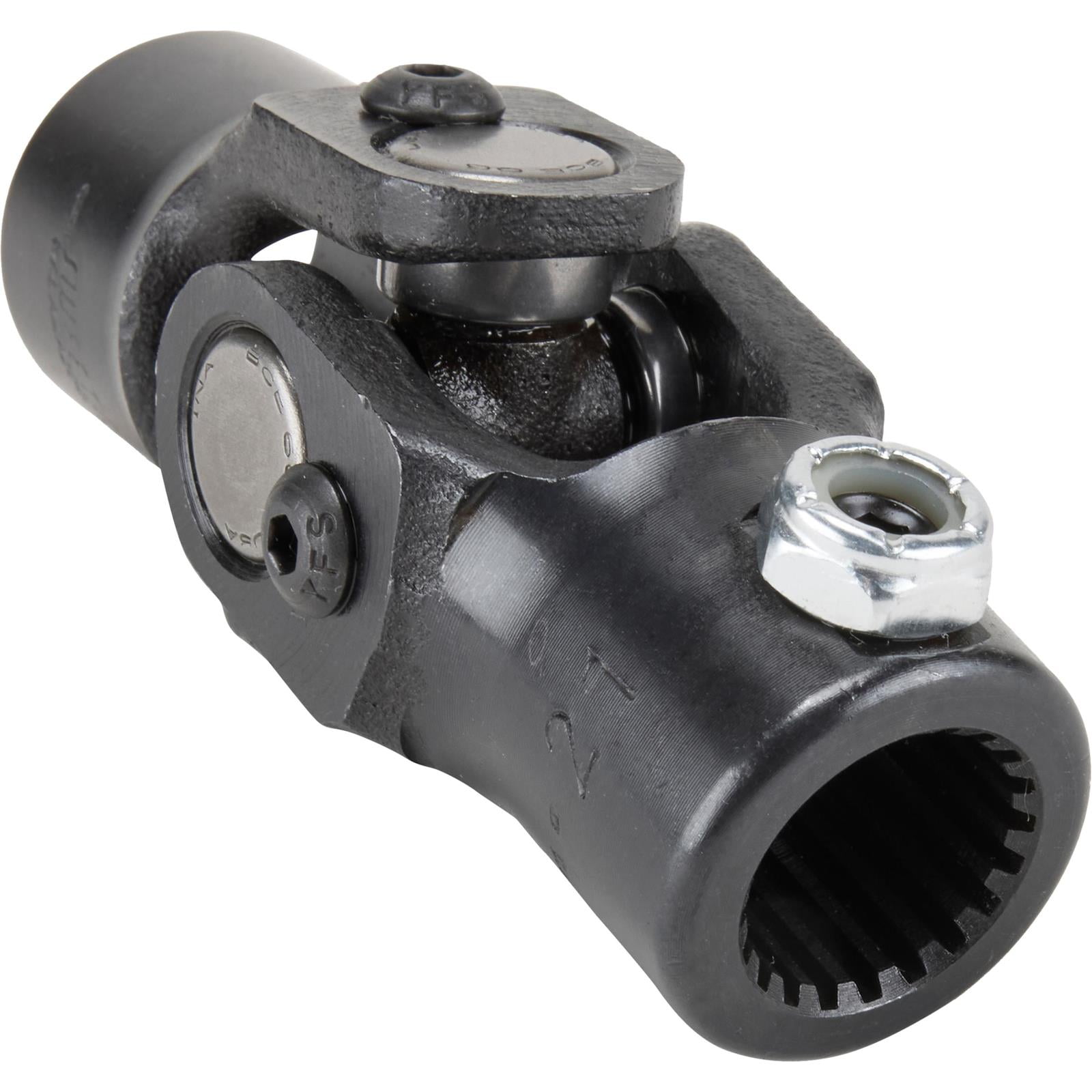Sweet Mfg. U-Joint, 3/4 Inch-20 Spline to 3/4 Inch Round, Weld-On