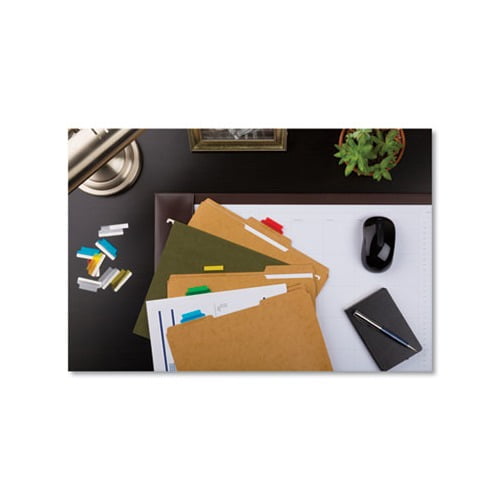 Insertable Index Tabs with Printable Inserts 1/5Cut Tabs, Assorted