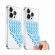 thumbnail image 1 of wonima02 2 Pack Silicone Suction Cup Phone Case Mount Double Sided, Silicone Phone Stand for iPhone and Android, Hands-Free Phone Accessories Strong Grip Holder for Selfies and Videos Creators, 1 of 1