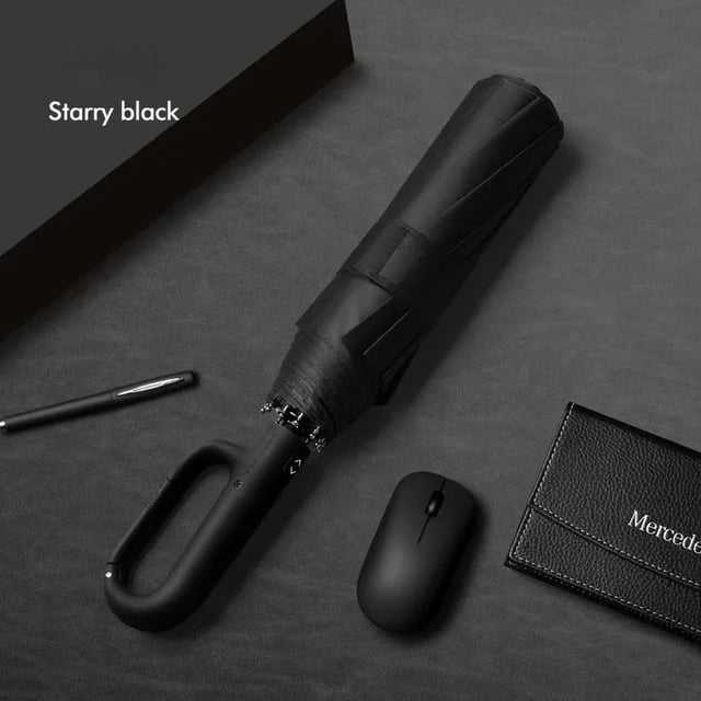 Typpkmm Paraguas AutomáTico Para Hombres Y Mujeres with Paraguas Doble Plegable De