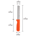 thumbnail image 5 of Zenport K116 Crop Harvest Knife, Produce, 6 Inch Stainless Steel Blade, Orange - 3 Pack, 5 of 5