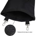 thumbnail image 3 of Rose Red - Rabbit Hay Bag - Hay Feeder - Black Hanging Hay Bag - Toy and Pet Storage Accessory, 3 of 5