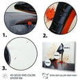 thumbnail image 3 of Designart "Stylish Red And Black High Heels Sleek Silhouette II" Fashion Wall Decor, 3 of 5