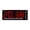 Red, variant on Multifunction LED Digital Alarm Clock with Temperature Display - Auto-DST Adjustment & Dual Power (USB/Battery) | Adjustable Brightness Night Light for Bedroom/Office