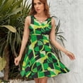 thumbnail image 7 of Margarita Women's Tank Dress V Neck Sleeveless Summer Sundress, 7 of 7
