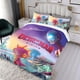 thumbnail image 3 of Ultraman Se Levanta Conjunto de sábanas temático, trío de piezas, cómodo y amigable con la piel, diseño único, regalo de decoración para el hogar para familiares, amigos y fans,135cm *200cm, 3 of 6