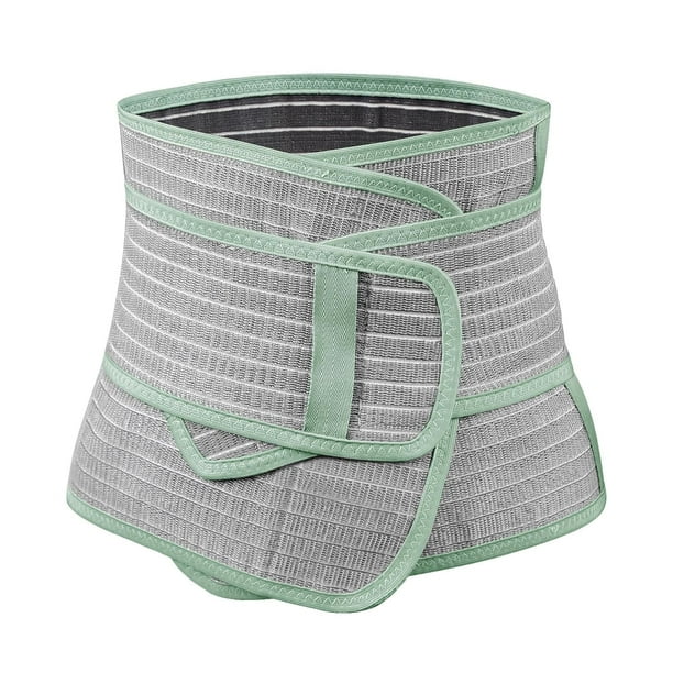 Banda para el ombligo posparto, de látex natural, menta