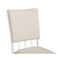thumbnail image 2 of Vilo Home Brookhaven Parsons Dining Chair in White/Beige Linen Fabric (Set of 2), 2 of 5