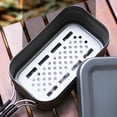 thumbnail image 4 of Lunch Box 800ML Titanium Lunch Food Container Tin Box with Steaming Rack for Outdoor Camping Hiking BBQ Picnics School, 4 of 7
