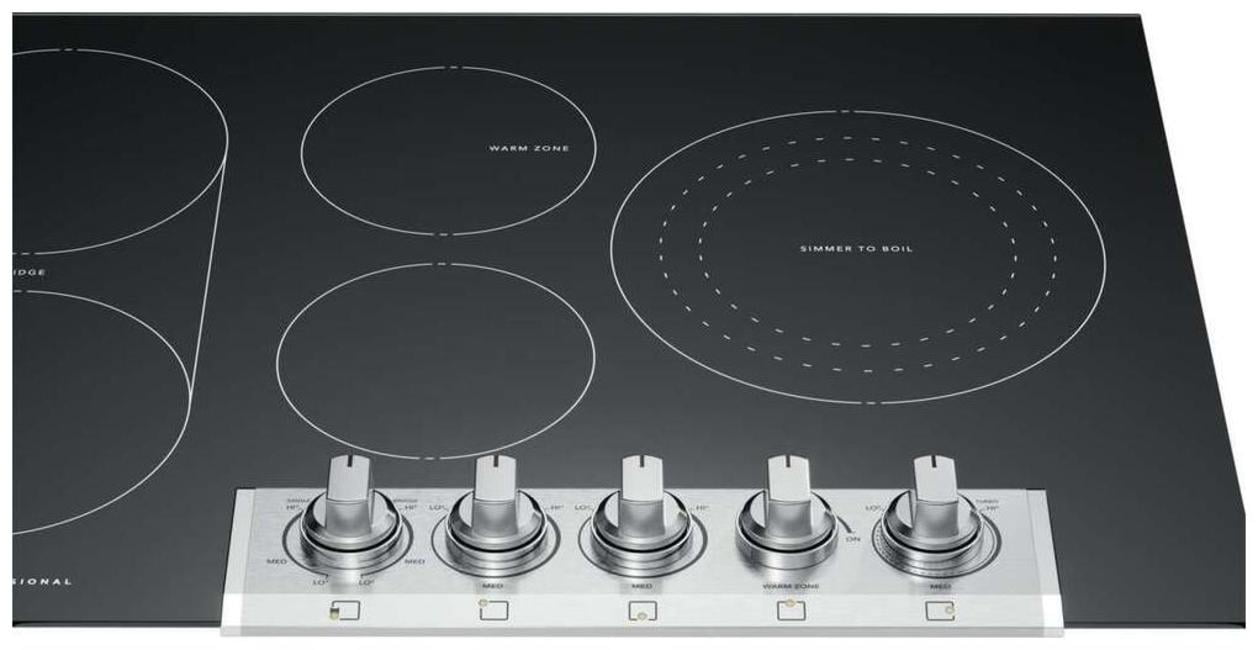 Frigidaire Pcce3680a Professional Series 36" Wide 5 Burner Electric Cooktop - Stainless