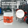 thumbnail image 3 of VEVOR Chauffe-Tambour en Métal de 5 Gallons 800 Watts Largeur 7,75 Pouces 86-302°F Réglable, 3 of 9