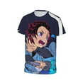 thumbnail image 2 of Demon Slayer Kimetsu No Yaiba Kids T-Shirt 3d Printed Graphic T-Shirts Boys And Girls Short Sleeve Shirts For Youth Kids X-Small, 2 of 7