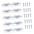 thumbnail image 2 of Soportes para barra de cortina BLESIY 10 piezas con esparcidor de tornillos y ganchos de pared, 2 of 8