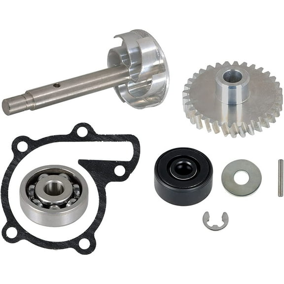 ALL-CARB Billet Aluminum Water Pump Gear & Impeller & Bearing & Seal Replacement for Yamaha Banshee 1987-2006