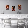 thumbnail image 4 of ZHONGYUTONG Kitchen Wall Art Set of 3 Red Wine Pictures Wall Decor Grape Wine Painting Restaurant Dining Room Bar Canvas Print Artwork Framed (11"x14"x3PCS), 4 of 6