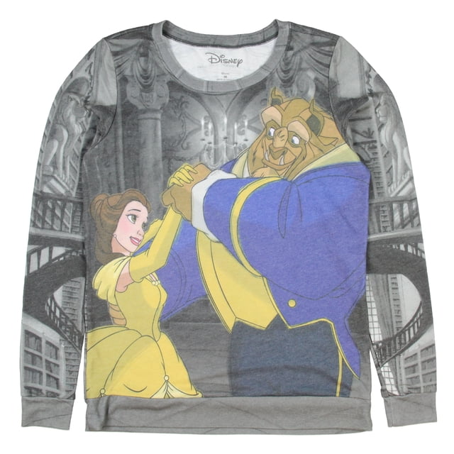 Disney Beauty and the Beast Juniors Chandail à Enfiler Belle and Beast (3X-Grand)