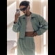 thumbnail image 5 of Chaqueta Corta para Mujer, Anorak Utilitario Extragrande con Cremallera, Color Verde Talla L, 5 of 9