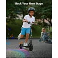 thumbnail image 5 of MIHOVER Electric Scooter for Kids, Ride on Toys 150W Motor 10mph Speed Electric Scooter with Adjustable Handlebar and LED Lights, 5 of 8