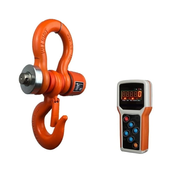 20000lbs/10T Heavy Duty Crane Scale Industrial Electronic Digital Crane Scale Hanging Scale 10000kg×5kg