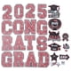 thumbnail image 1 of KAKOWELY 1 juego de imanes de coche de graduación para ceremonia y juego de imanes de nevera para decoración de graduación y decoración de nevera de graduación., 1 of 4