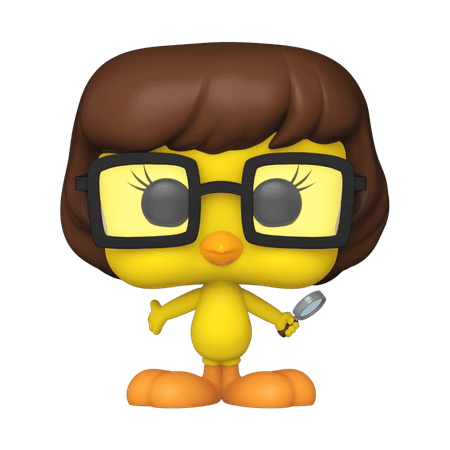 UPC: 0889698694285 | Funko Pop! Animation: WB 100th Anniversary – Tweety Bird as Velma Dinkley Vinyl Figure