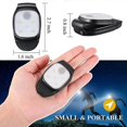 thumbnail image 3 of GTBL LED Clip Flashlight 4 Lighting Modes USB Rechargeable Clip On Light Safety Warning Running Light For Night Walking, 3 of 5
