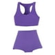 thumbnail image 2 of Ropa deportiva femenina a escala 1/6, disfraz, moda, ideal como regalo deportivo. Púrpura claro, 2 of 9