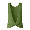 thumbnail image 7 of WCJM Women's Tanks and Camis Women High Neck Open Back Tank Top Sleeveless Athletic Workout Yoga Backless Summer Basic, 7 of 7