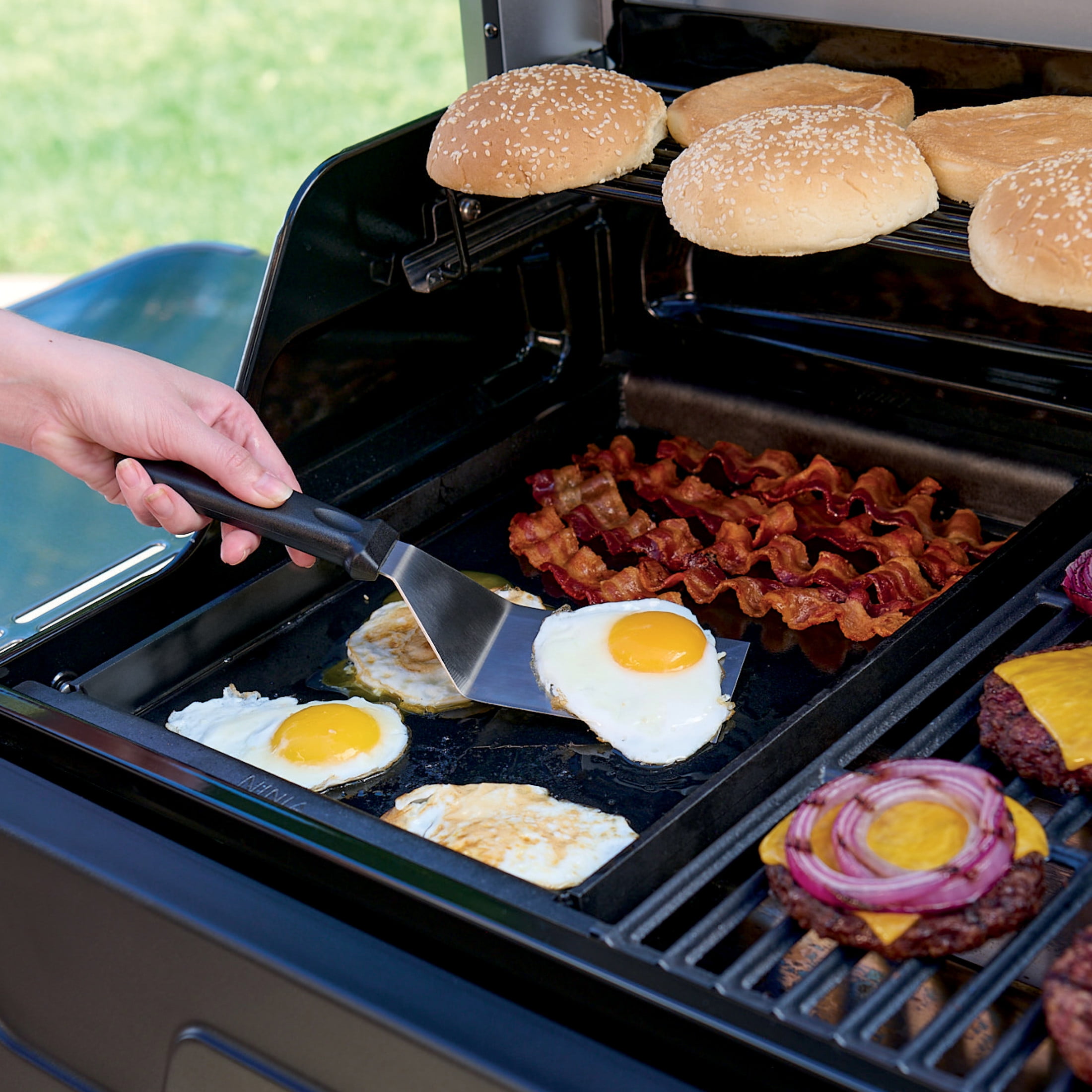 Ninja FlexFlame™ Upgrades Premium Half Griddle