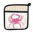 thumbnail image 1 of Betsy Drake PT102 Pink Crab Pot Holder, 1 of 1