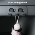 thumbnail image 3 of Soumake Rear Trunk Hook Grocery Bag Holder Strong Load-bearing Trunk Hook Holding Clip Car Interior Accessories for Tesla Model Y 2021-2024, 3 of 7
