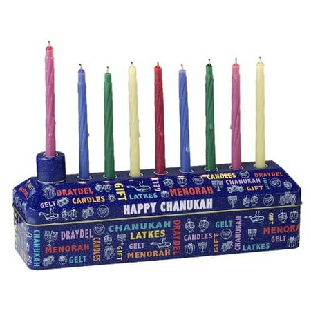 Contemporary Silvertone Electric Menorah
