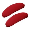 thumbnail image 1 of 2 fundas protectoras para brazos de silla de oficina, para escritorios y sillas de casa. Rojo oscuro y l, 1 of 9