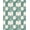Green, Pattern 3, variant on ODIKA 4'x6' Beige Multicolor Geometric Mosaic Washable Area Rug Mid Century Modern Abstract Rounded Rectangle Shapes Artistic Composition Pet Friendly, Non-Shedding for Bedroom, Reading Nook