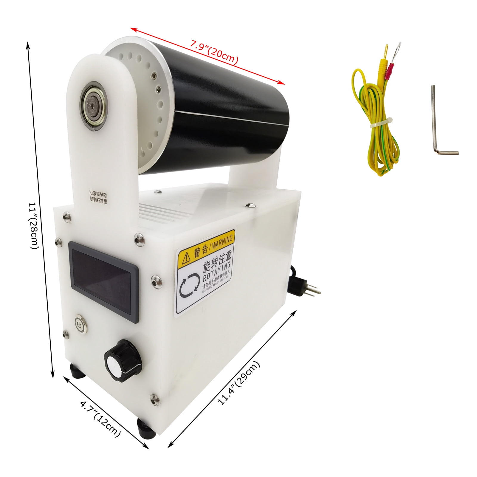100-5000RPM Electrostatic Spinning Drum Collector High Speed 110V