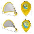 thumbnail image 2 of TAILTOSS 1Ensemble Filet de Football Pliable Jaune Portable pour Intérieur et Extérieur, 2 of 5