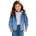 thumbnail image 6 of Coerni Oversized Fuzzy Fleece Sweatshirt for Boys Girls Fleece Lined Sherpa Pullover Full Zip Gradient Thermal Jacket Hoodies Coat, 6 of 8