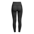 thumbnail image 5 of GXWEA Womens Work Pants Ladies Full Length Stretch Yoga Leggings Textured Hip Panel High Rise Daily Fitness Pants(XXXXL,Black), 5 of 7
