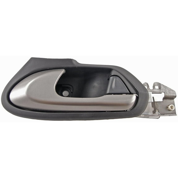 Dorman 81429 Driver Side Interior Door Handle for Specific Honda Models, Smooth Silver Lever; Black Housing