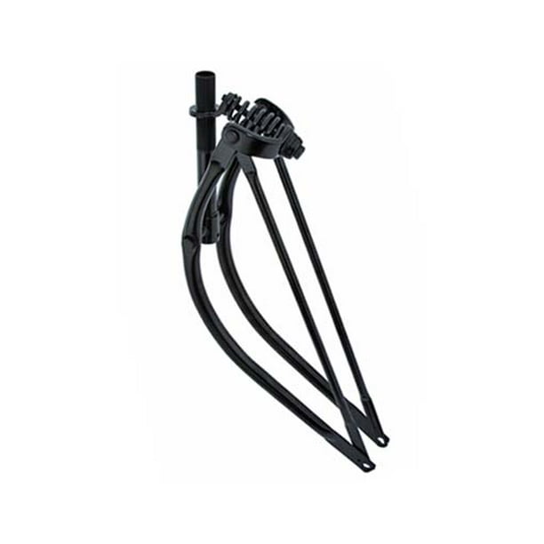 26" Bent Spring Fork 1" Black. beach cruiser fork,lowrider bike fork