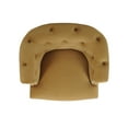 thumbnail image 3 of Katherine Tufted Accent Chair Gold, 3 of 17