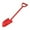 Red, variant on Snow Shovel with D Grip Handle, 13-Inch Plastic Snow Shovel for Boys & Girls, Outdoor Yard & Garden Tool, Perfect for Driveways & Emergencies, Red, Snow Shovel