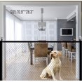 thumbnail image 1 of 28.3"H Puerta mágica para perros Puerta de malla plegable para interiores y exteriores Ormromra CJWUS-3089, 1 of 8