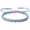pink+blue, variant on Woven Twisted String Rope Kabbalah Bracelet, Couple Prayer Lucky Protection Wristbands, Handmade Two-Tone Friendship Bracelet